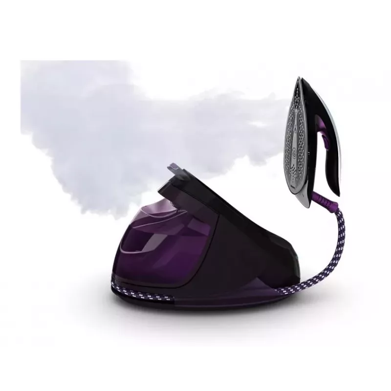 Philips PerfectCare Elite Max parný generátor žehlička GC9650/80 2700W čierna fialová