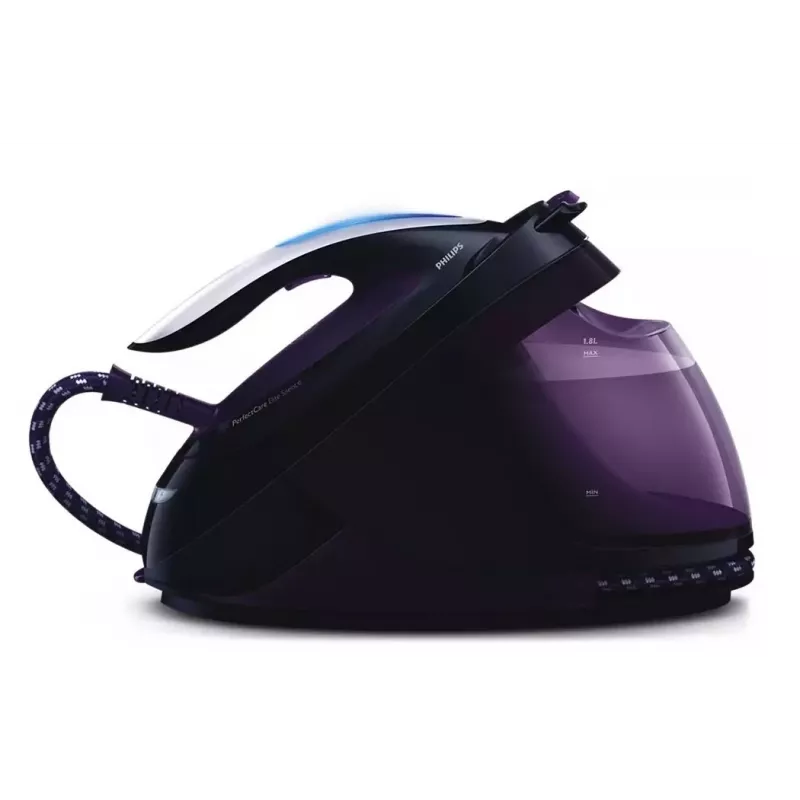 Philips PerfectCare Elite Max parný generátor žehlička GC9650/80 2700W čierna fialová