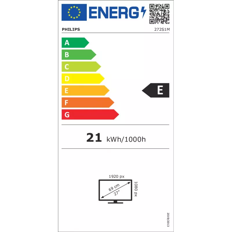 Philips S-line 272S1M LED monitor 68,6 cm (27 palcov)