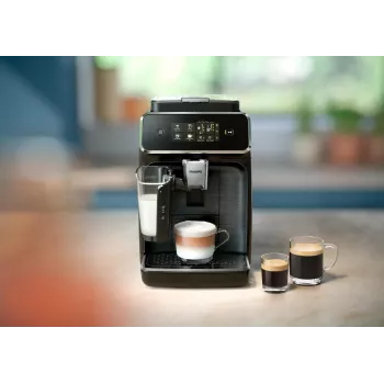 Philips Series 2300 LatteGo plne automatický kávovar EP2339/40 čierny/strieborný