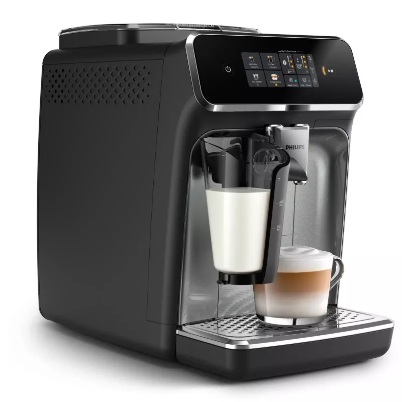 Philips Series 2300 LatteGo plne automatický kávovar EP2339/40 čierny/strieborný