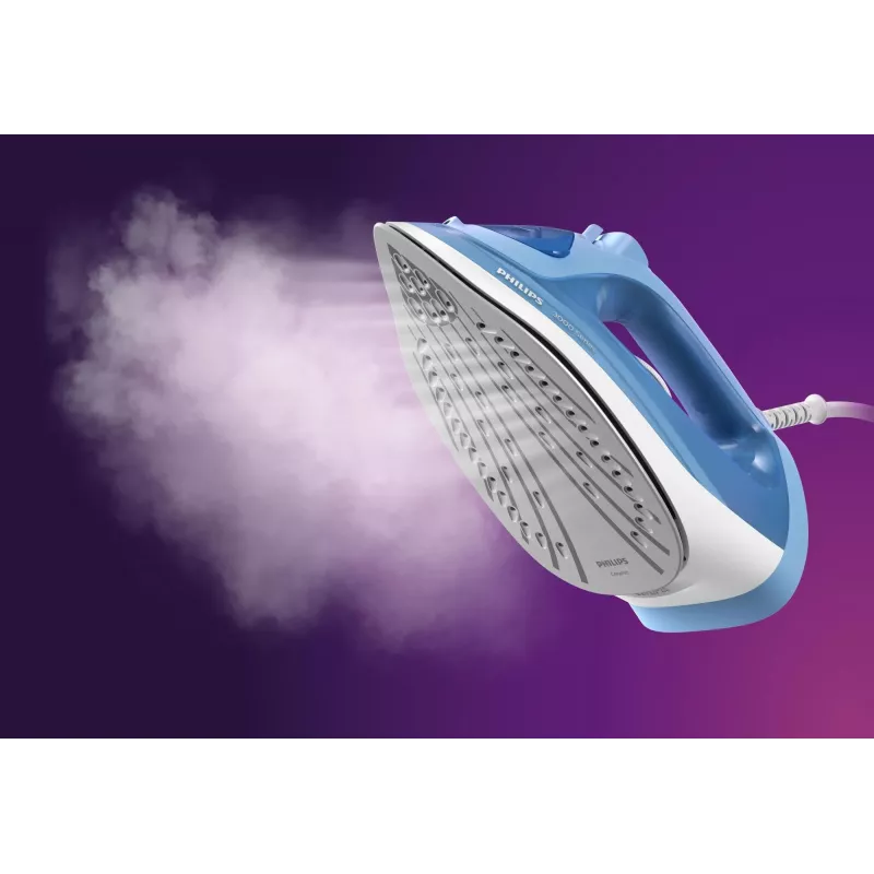 Philips Series 3000 DST3020/20 parná žehlička - 2600W, keramická žehliaca plocha, 300ml nádržka