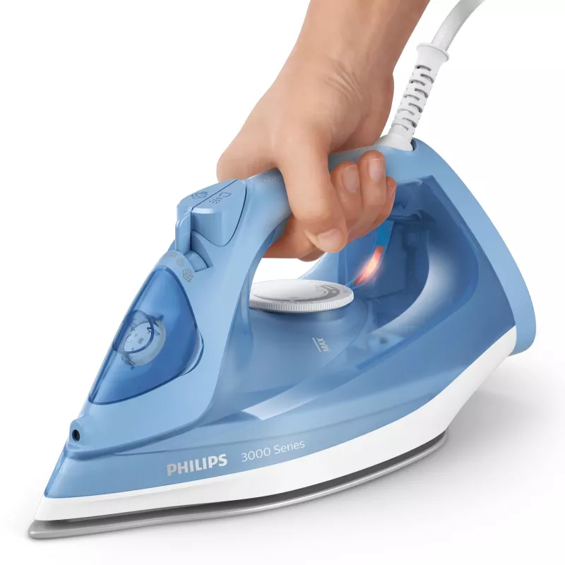 Philips Series 3000 DST3020/20 parná žehlička - 2600W, keramická žehliaca plocha, 300ml nádržka