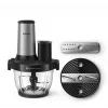 Philips Series 5000 kuchynský robot sekáčik HR1504/00, 800 W, 2,1 L misa, biela