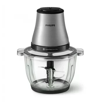 Philips Series 5000 kuchynský robot sekáčik HR1504/00, 800 W, 2,1 L misa, biela