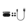 PHILIPS Bezdrôtové slúchadlá TAT2000BK/00 True Wireless In-Ear Bluetooth 5.0 s nabíjacím puzdrom, IPX4 ochrana proti striekajúcej vode a potu, vstavaný mikrofón, čierna