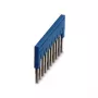 Phoenix 3036916 FBS 10-5 BU prepojka, 10-pólová, 5,2 mm rozteč, modrá