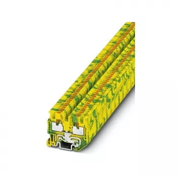 Phoenix Contact MPT 1,5/S-PE mini ochranná svorka, Push-in, 1,5 mm², zeleno-žltá, 3248110