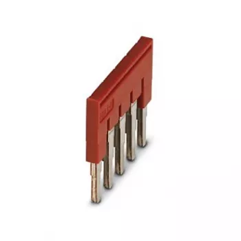 Phoenix Contact FBS 5-6 5-pólová prepojka, červená, 24 A, rozteč 5,2 mm