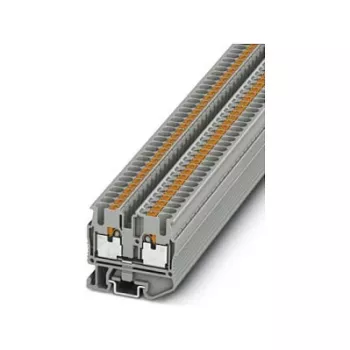 Phoenix Contact MPT 2.5 Mini priechodná svorka, Push-in prípojka, 2,5 mm², 500 V, 24 A, sivá