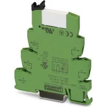Phoenix Contact PLC-RSC-24UC/21 rozhranové relé, 24V AC/DC cievka, 1 prepínací kontakt, 6A, DIN lišta, zelené