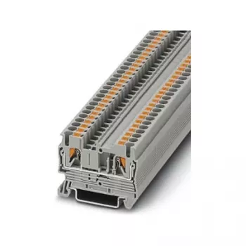 Phoenix Contact PT 2,5 Push-in priechodná svorka, 2,5 mm², sivá, montáž na DIN lištu, 800 V, 24 A