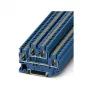Phoenix 3210570 PTTB 2,5 BU dvojposchodová radová svorka s Push-in technológiou