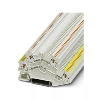Phoenix Contact PTTBS 1,5/SWH/U-YE/O-WH dvojposchodová svorka pre KNX, Push-in, biela/žltá