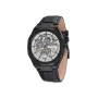 Pierre Cardin pánske analógové quartz hodinky CF.1002.LB.1 42 mm čierny ciferník kožený remienok