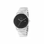 Pierre Cardin pánske analógové quartz hodinky CLC.6006 - 43 mm nerezové puzdro čierny kožený remienok