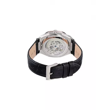 Pierre Cardin pánske quartz analógové hodinky CF.1002.LB.2 42 mm nerezová oceľ čierny ciferník kožený remienok