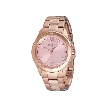 Pierre Cardin dámske hodinky CF.1009.MR.1 quartz analógové hodinky 34mm ružové zlato nerez