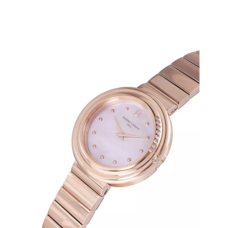 Pierre Cardin dámske hodinky CF.1010.MR.1 quartz analógové hodinky 32mm ružové zlato