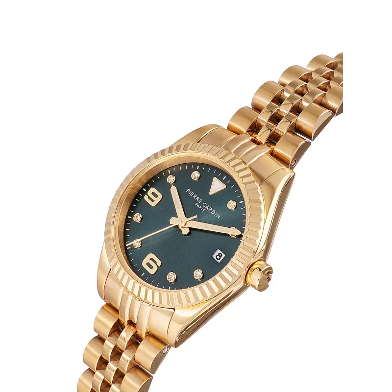 Pierre Cardin dámske hodinky CF.1012.MG.2 quartz analógové hodinky 28mm zlatý tón oceľové