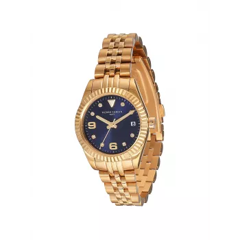 Pierre Cardin dámske hodinky CF.1012.MG.3 quartz analógové hodinky 28 mm ružové zlato nerezová oceľ mesh