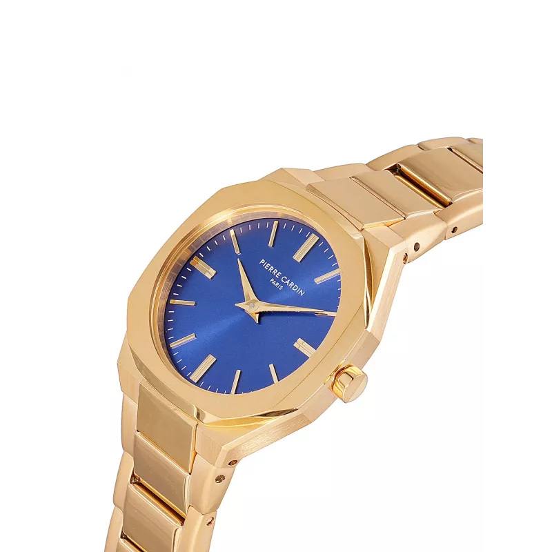 Pierre Cardin dámske quartz analógové hodinky CF.1008.MG.2 32 mm strieborný oceľový mesh náramok