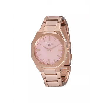 Pierre Cardin dámske quartz analógové hodinky CF.1008.MR 32mm ružové zlato nerezová oceľ mesh