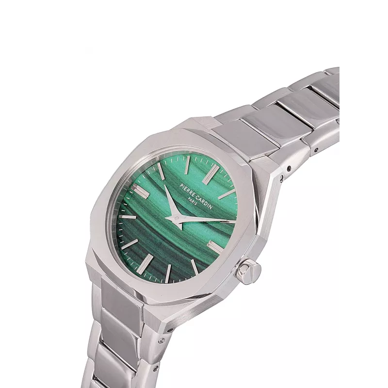 Pierre Cardin dámske analógové quartzové hodinky CF.1008.MS.3 32mm nehrdzavejúca oceľ v striebornej farbe milánsky sieťkovaný náramok