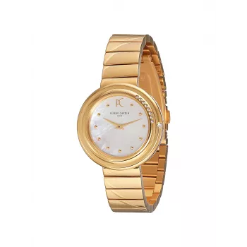 Pierre Cardin dámske quartz analógové hodinky CF.1010.MG.2 - 32mm nerezová oceľ, strieborný ciferník