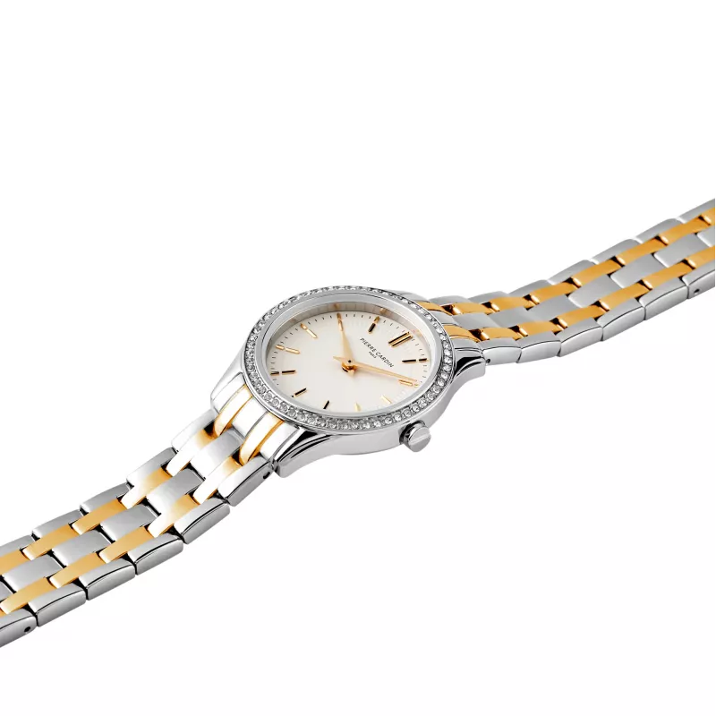Pierre Cardin dámske hodinky CF.0607.SU.G 30 mm strieborná nehrdzavejúca oceľ