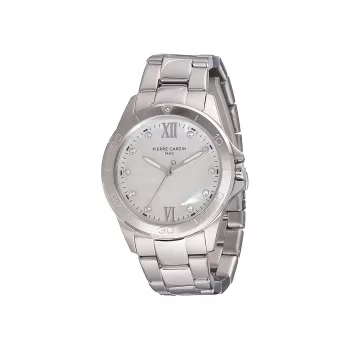 Pierre Cardin dámske hodinky CF.1009.MS 34 mm strieborná nerez oceľ quartz analog