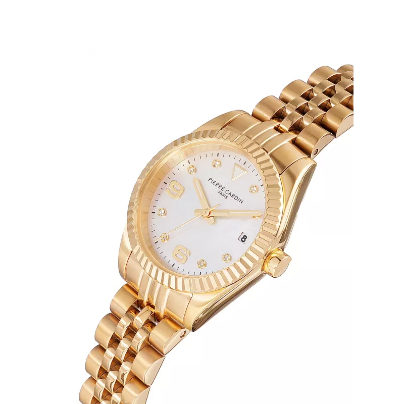 Pierre Cardin dámske hodinky CF.1012.MG 28 mm ružové zlato nehrdzavejúca oceľ mesh