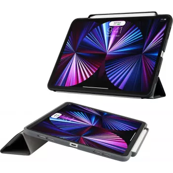 Pipetto Origami No3 Pencil Case pre iPad Pro 11 (1./2./3./4. gen) čierny