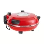Pizza pec TEESA SUPREME, 1200 W, 32 cm, priehľadné okienko, vyberateľný kameň, duálna regulácia ohrevu