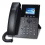 PLANET VIP-1260PT Vysokorozlíšivý farebný PoE IP telefón s 3MP kamerou, 6-riadkový LCD, čierny