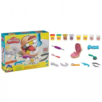 Play-Doh Drill 'n Fill zubárska hracia sada