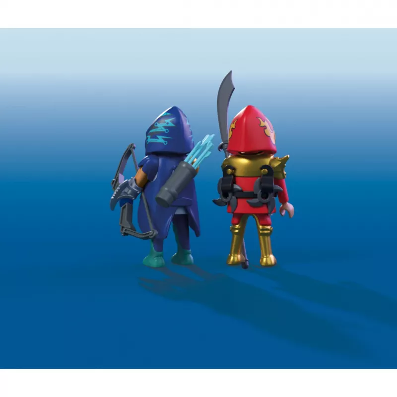 Playmobil 71833 Heroes: hrdinská dron proti zlému nindžovi