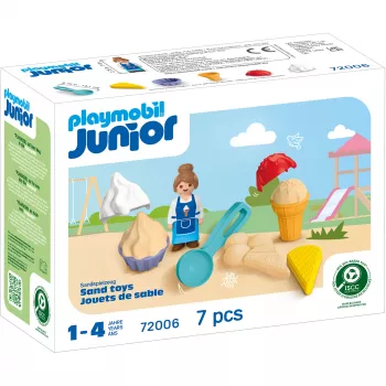 PLAYMOBIL 72006 JUNIOR piesková zmrzlináreň
