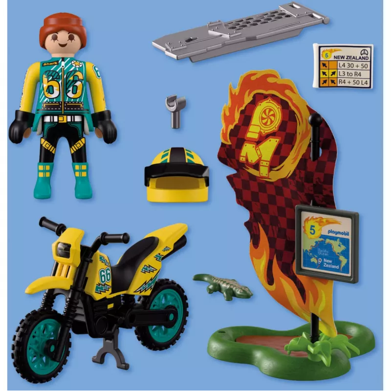 PLAYMOBIL 72065 Offroad Motorcycle