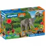 PLAYMOBIL 72068 slon s ošetrovateľom zvierat
