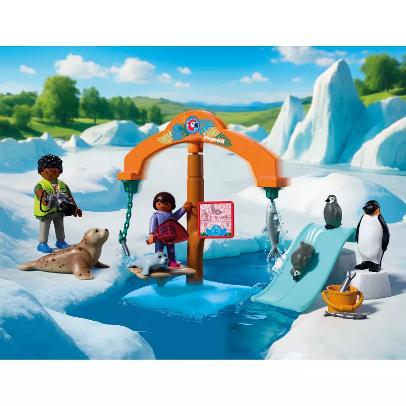 PLAYMOBIL 72073 Animals & Friends Zoo Ice Expedition hracia sada