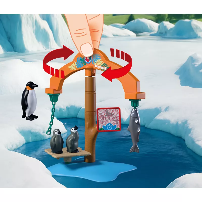 PLAYMOBIL 72073 Animals & Friends Zoo Ice Expedition hracia sada