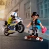 PLAYMOBIL 72079 City Action policajná motorka prenasledovanie