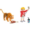 PLAYMOBIL 72089 Animals & Friends Zoo tiger a návštevníci