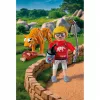 PLAYMOBIL 72089 Animals & Friends Zoo tiger a návštevníci