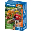 PLAYMOBIL 72089 Animals & Friends Zoo tiger a návštevníci