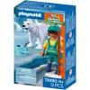Playmobil 72090 Animals & Friends Zoo: Ľadový medveď a ošetrovateľ
