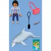 PLAYMOBIL 72091 Animals & Friends Zoo delfín a návštevníci