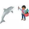 PLAYMOBIL 72091 Animals & Friends Zoo delfín a návštevníci