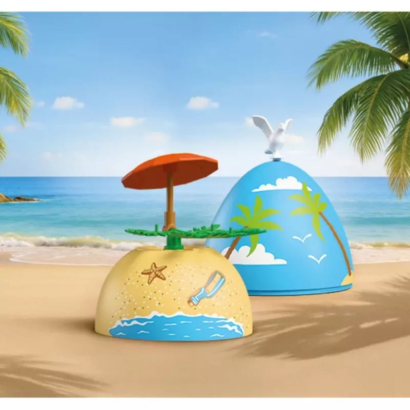 PLAYMOBIL 72101 hracie vajíčko Beach Holiday Surprise Toy Egg